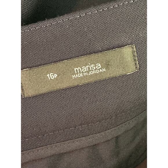 LOFT blue Marissa navy blue dress trousers pants size 16P - Picture 5 of 12